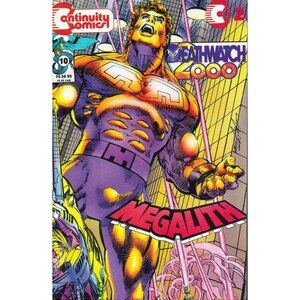 Megalith Deathwatch 2000 #10 w/card (June,1993) Continuity Comics (s2)